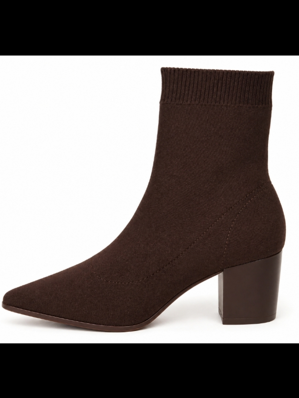 ALDO Brown Sock Booties – Women’s Size 7.5